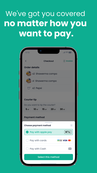 Mr Mandoob | Anything Delivery iPhone screenshot 8 - Food & Drink app