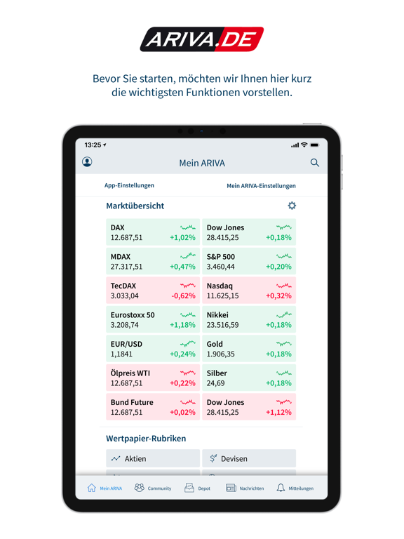 Screenshot #4 pour Aktien & Börse - ARIVA.DE
