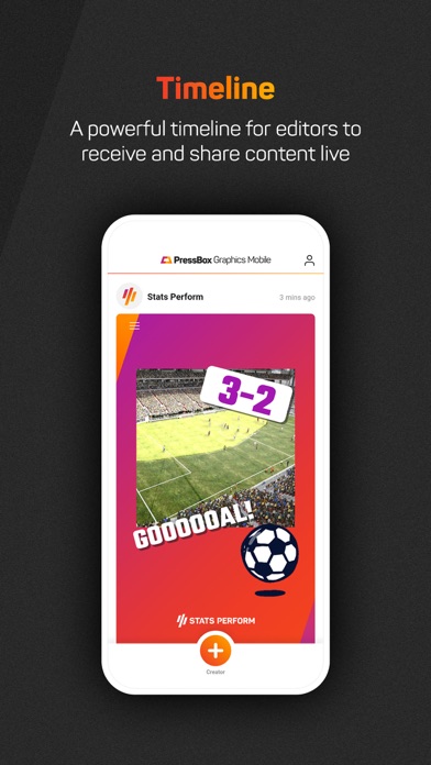 Opta Graphics Mobile Screenshot