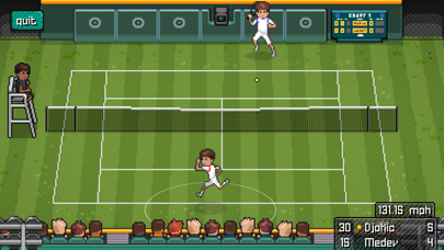 Pixel Pro Tennis Screenshot