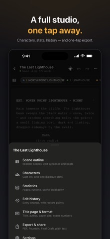 Screenplay Writer: Zen Writer Screenshot 4 of 6