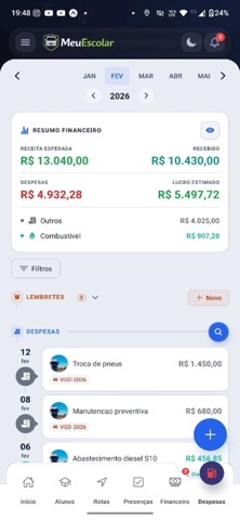 Meu Escolar screenshot