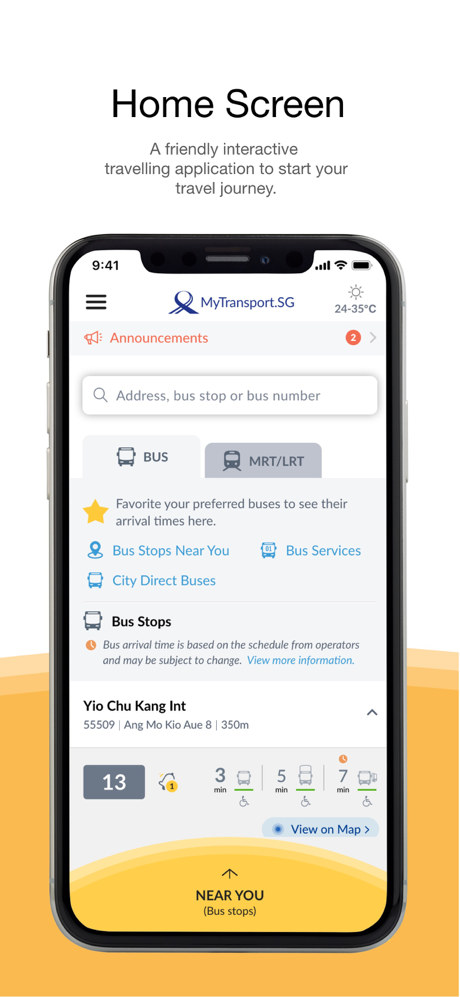 MyTransport.SG screenshot 1
