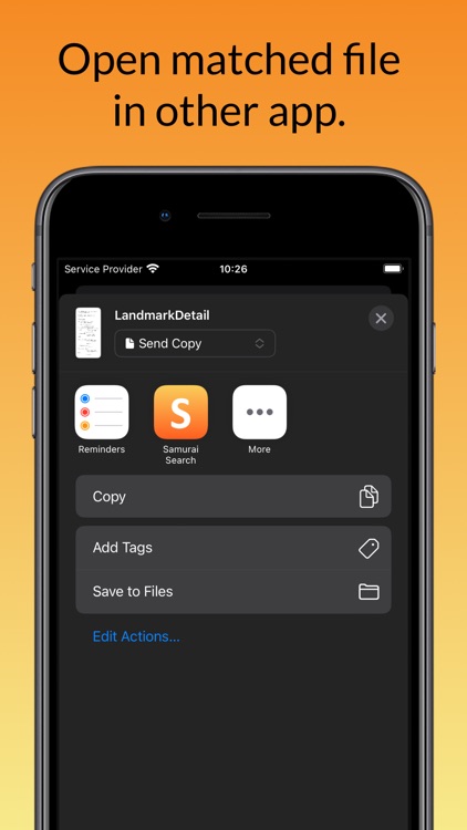 Samurai Search: Text/PDF files screenshot-5