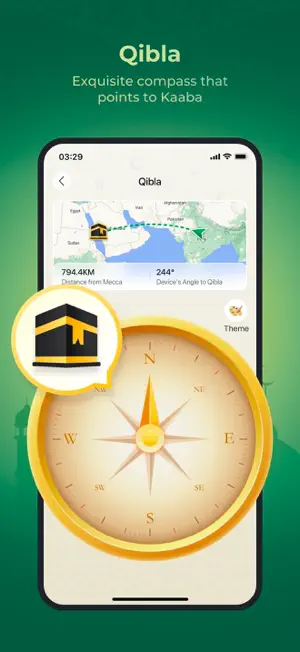 Wemu: WeMuslim, Athan&Qibla screenshot 1