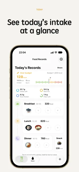 MorselMemo - Easy food log screenshot 3