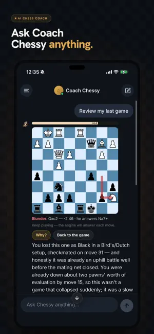 AI Chess Coach – Chessy screenshot 1