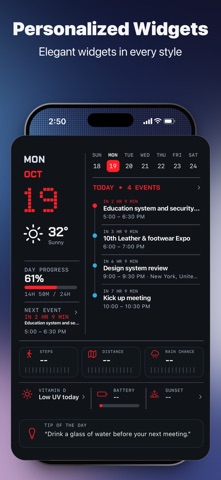 Neo Widgets: Minimal Home Lockのスクリーンショット 8
