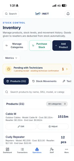 iNet Connect screenshot 1