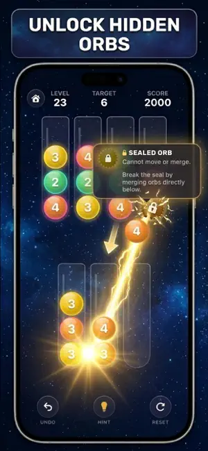 Trinum: Number Sort Puzzle screenshot 1