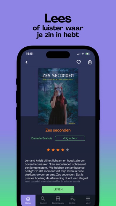 LEES: 100 boeken Screenshot
