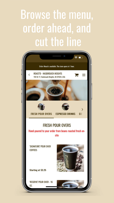 Roast'd Coffee Screenshot