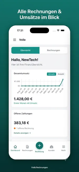 Voilà: Rechnungen & E-Rechnung screenshot 3