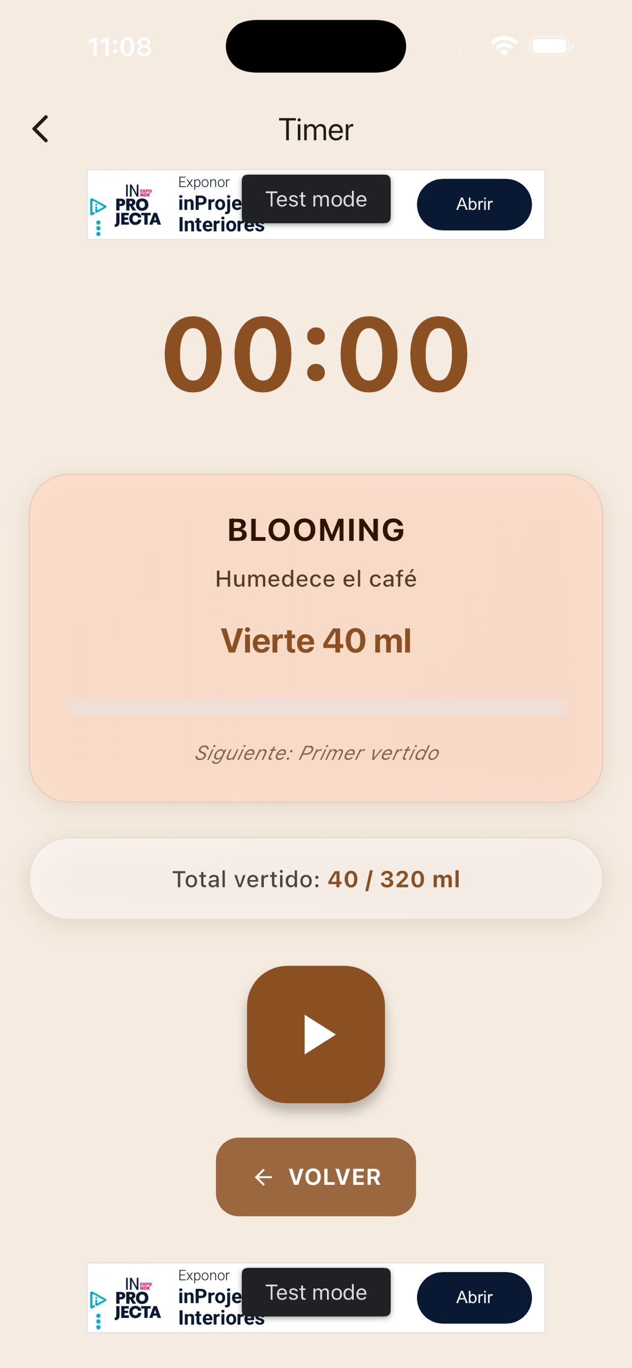 Café Ratio Timer