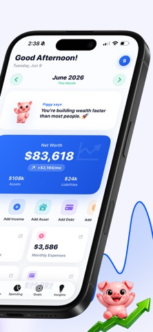 DollarFlow: Net Worth Tracker Screenshot 2 of 8
