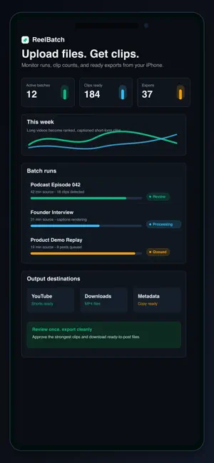 ReelBatch screenshot 1