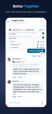 Oddsball: Social Predictions Screenshot 5 of 7