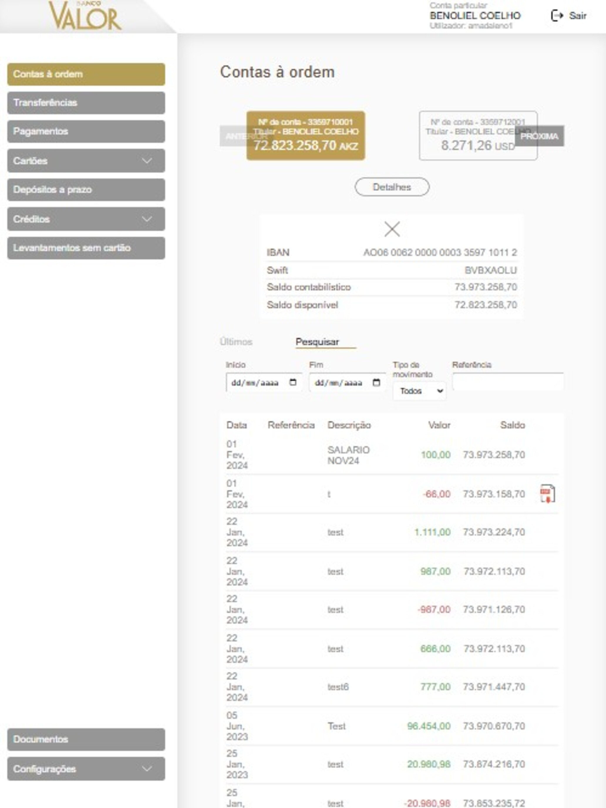 Banco Valor screenshot 5
