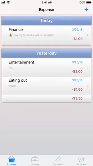 Just Money Classic screenshot 1