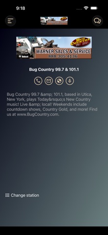 Bug Country 99.7 & 101.1 screenshot