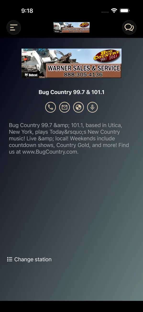 Screenshot #3 pour Bug Country 99.7 & 101.1