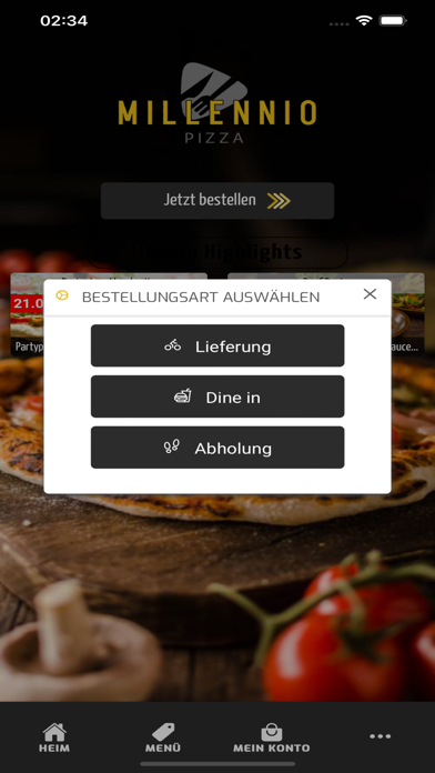 Millennio Pizza Screenshot