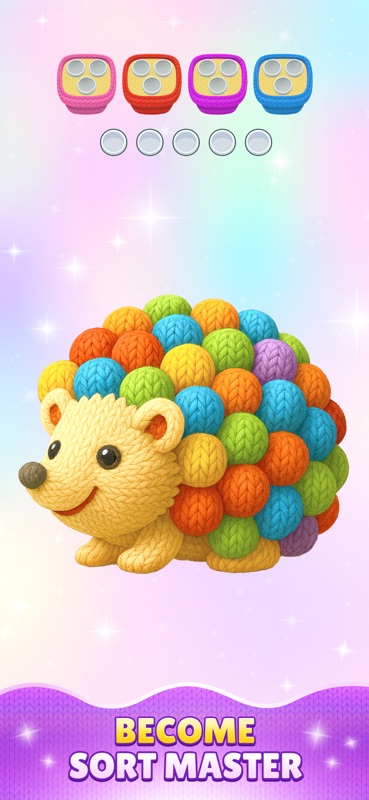 Yarn Sort 3D: Jam Puzzle screenshot 6