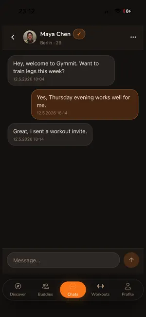 Gymmit: Find gym buddy screenshot 3
