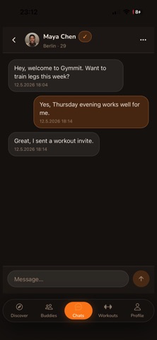 Gymmit: Find gym buddy Screenshot 3 of 10