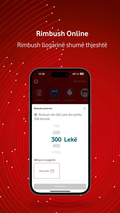 My Vodafone Albania Screenshot