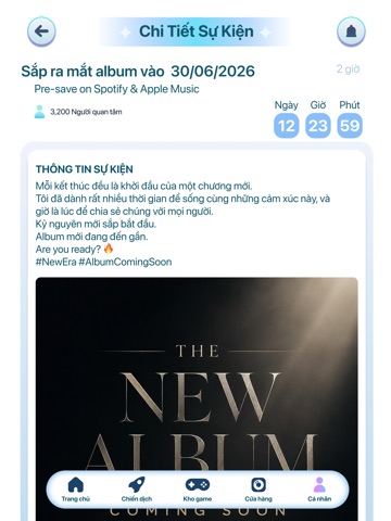 Fanation: Fandom Âm Nhạc Việt iPad screenshot 2