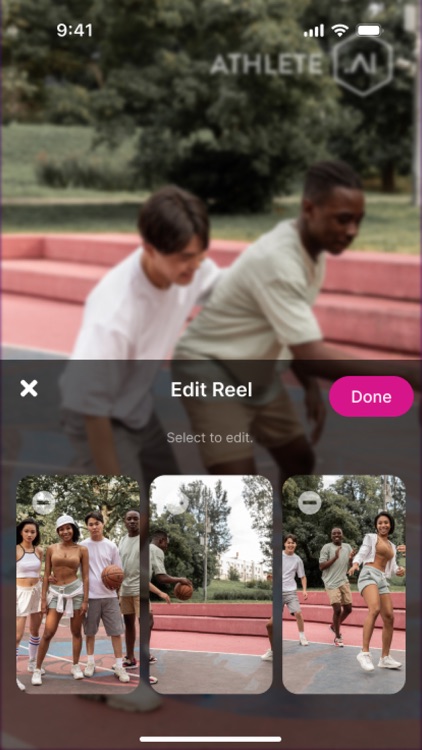 Athlete AI: Sports Reel Editor