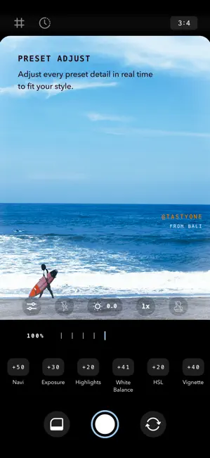 Retrica: 빈티지 필터카메라 & 레트로 사진 편집 iPhone screenshot 3