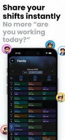 ShiftCal Shift Work Calendar screenshot