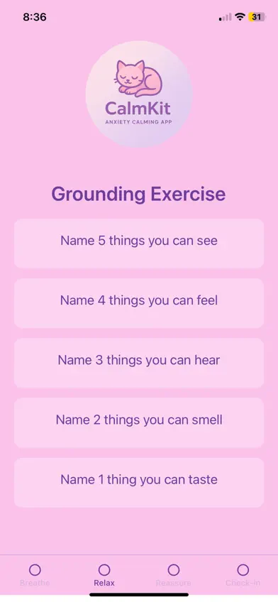 CalmKit screenshot 2