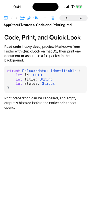 Quick Markdown Viewer Screenshot 7 of 7
