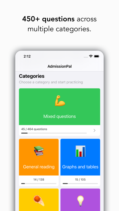 AdmissionPal – University Test Screenshot