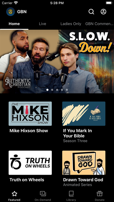 Screenshot 1 of G.B.N. App