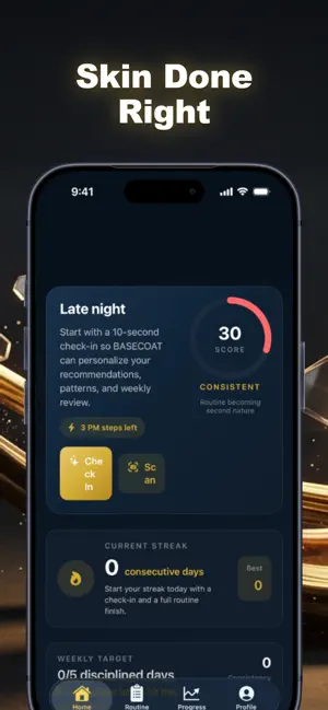 Basecoat: Skincare for Men screenshot 1