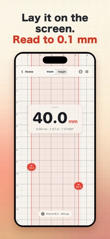 TouchCaliper Ruler & Caliper Screenshot 1 of 6