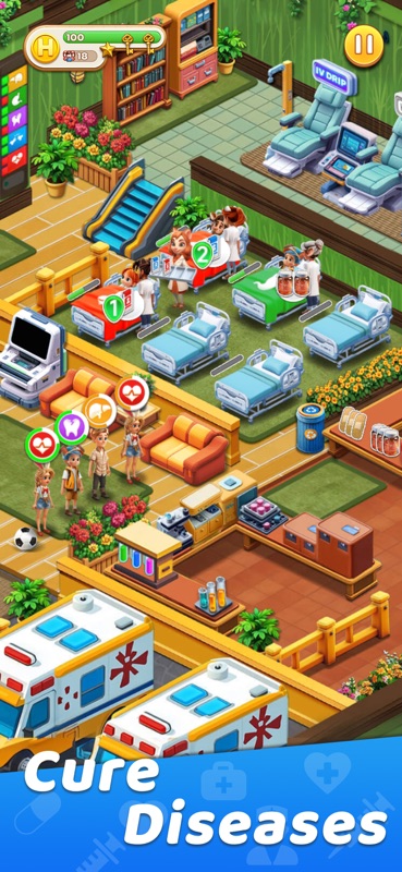 Hospital Mania - Zoo Story screenshot 1