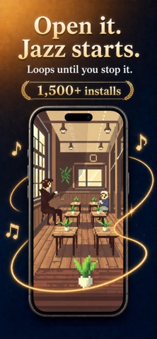 Jazz Café: Store BGM iPhone screenshot