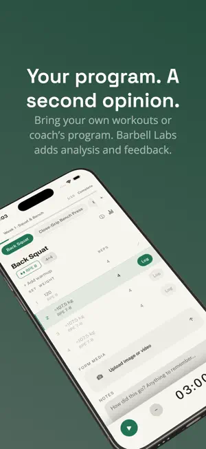 Barbell Labs: Strength Coach screenshot 2