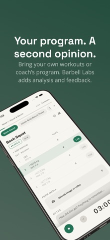 Barbell Labs: Strength Coach Screenshot 2 of 5