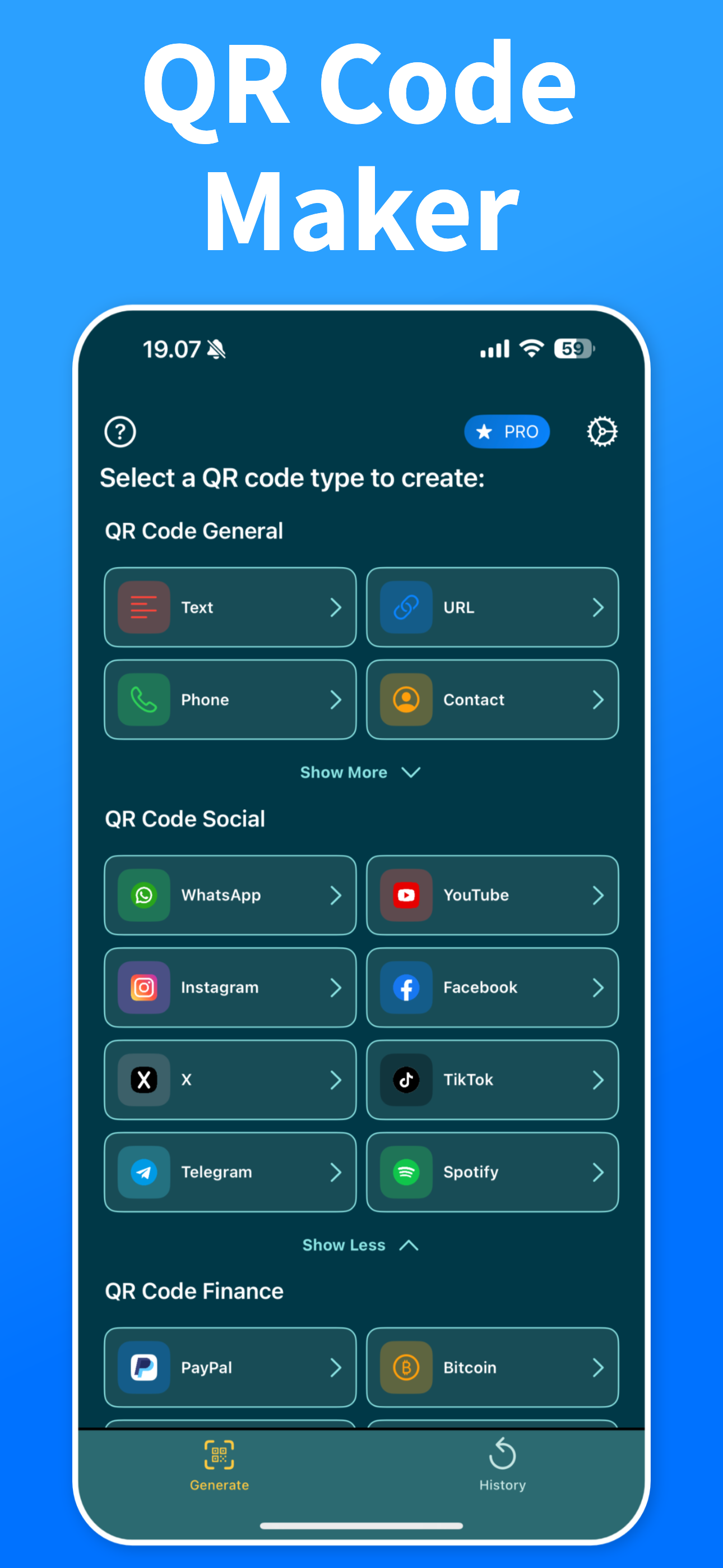 QR Code Maker ◌
