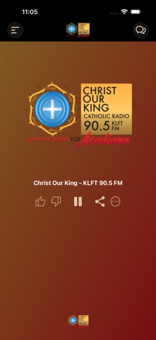 KLFT 90.5 CATHOLIC RADIO app screenshot