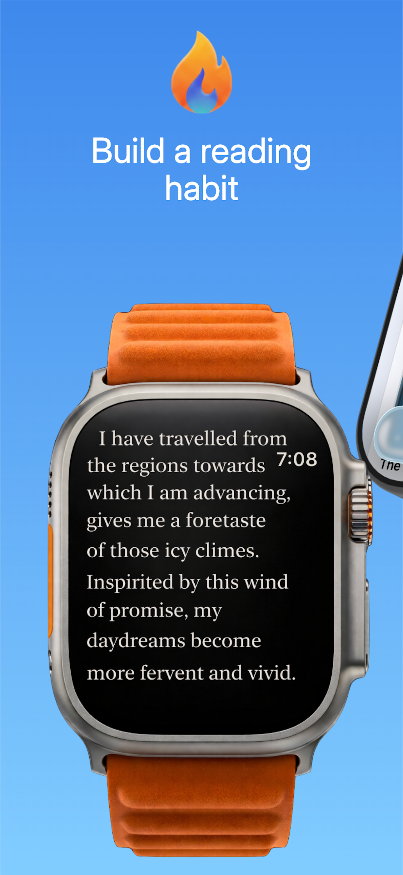 Wristreads library on iPhone