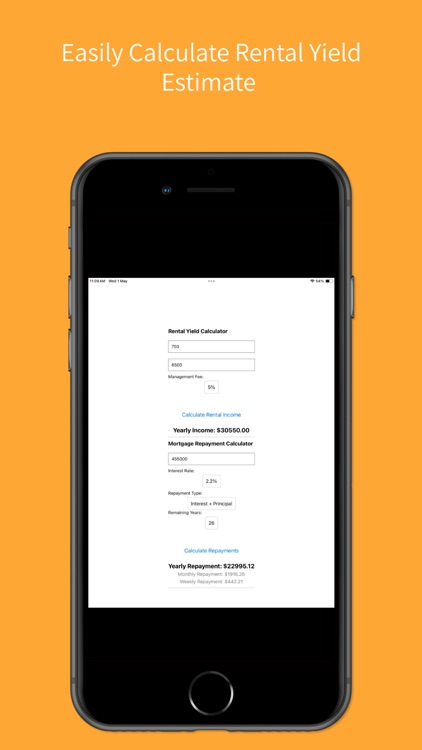 Rental Mortgage Calculator