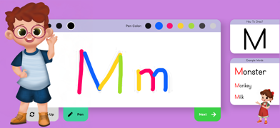 Alphabet - Learn by drawing Screenshot 3 of 4