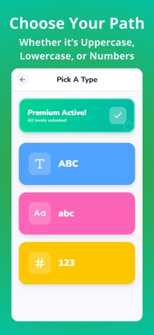 Trace Learn: Letters & Numbers Screenshot 3 of 6